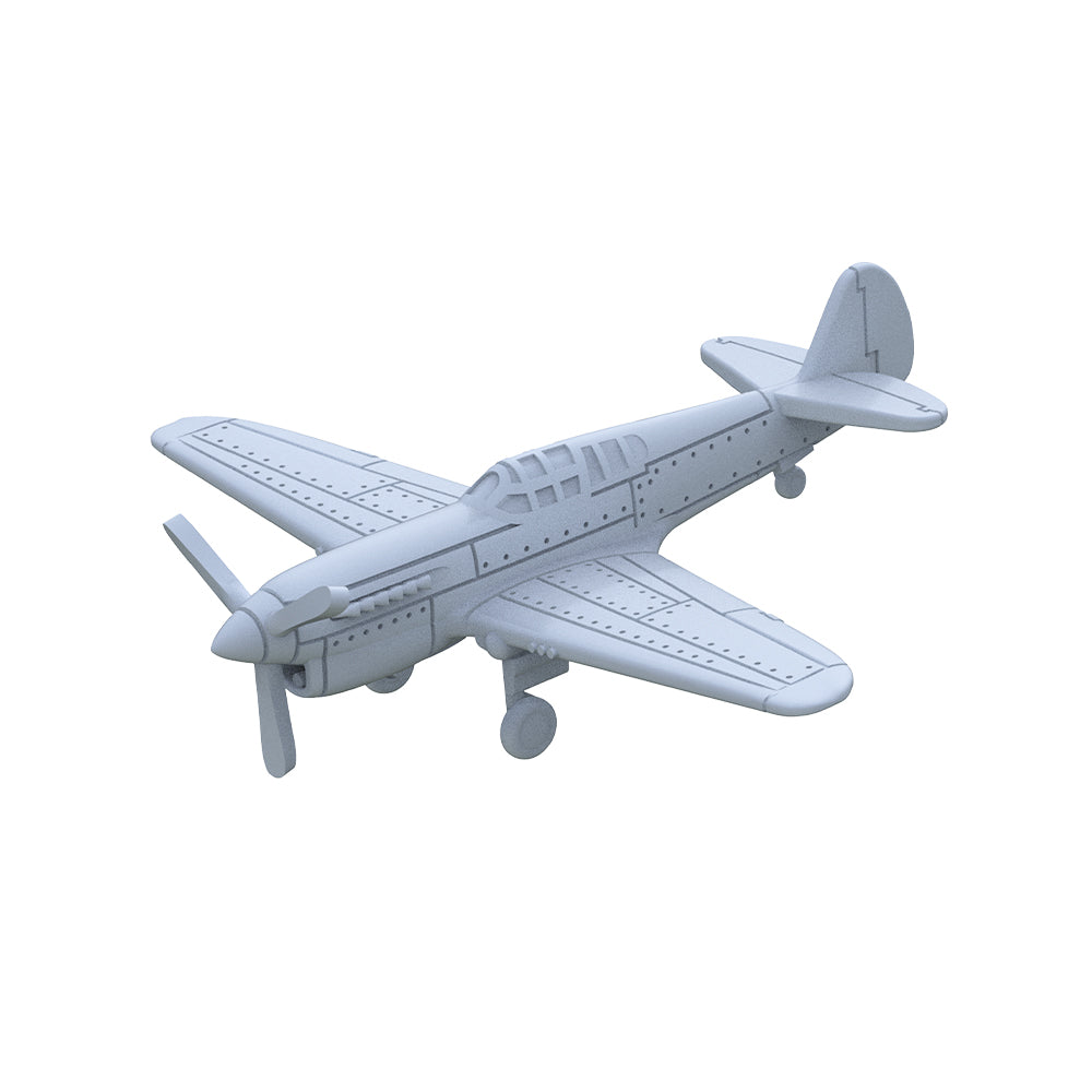 Yao's Studio LYR237 Fighter Aircraft Military Model Kit US P-40F-10 Warhawk Fighter Secondary image