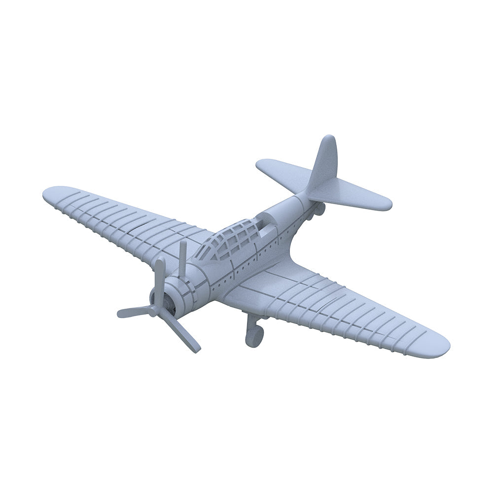 Yao's Studio LYR241 Fighter Aircraft Military Model Kit US TBD-1 Devastator Torpedo Bomber — detail view 2
