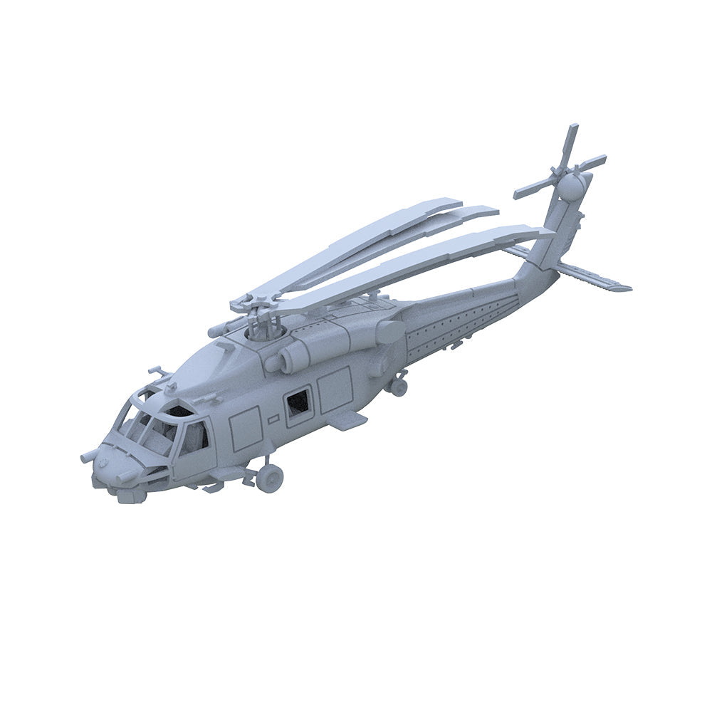 Yao's Studio LYR246 Fighter Aircraft Military Model Kit US Navy SH-60B Seahawk Helicopter — detail view 5