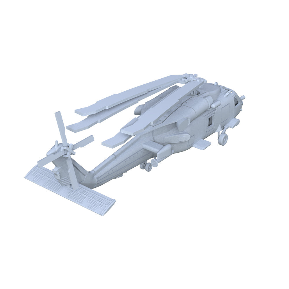 Yao's Studio LYR246 Fighter Aircraft Military Model Kit US Navy SH-60B Seahawk Helicopter — detail view 6