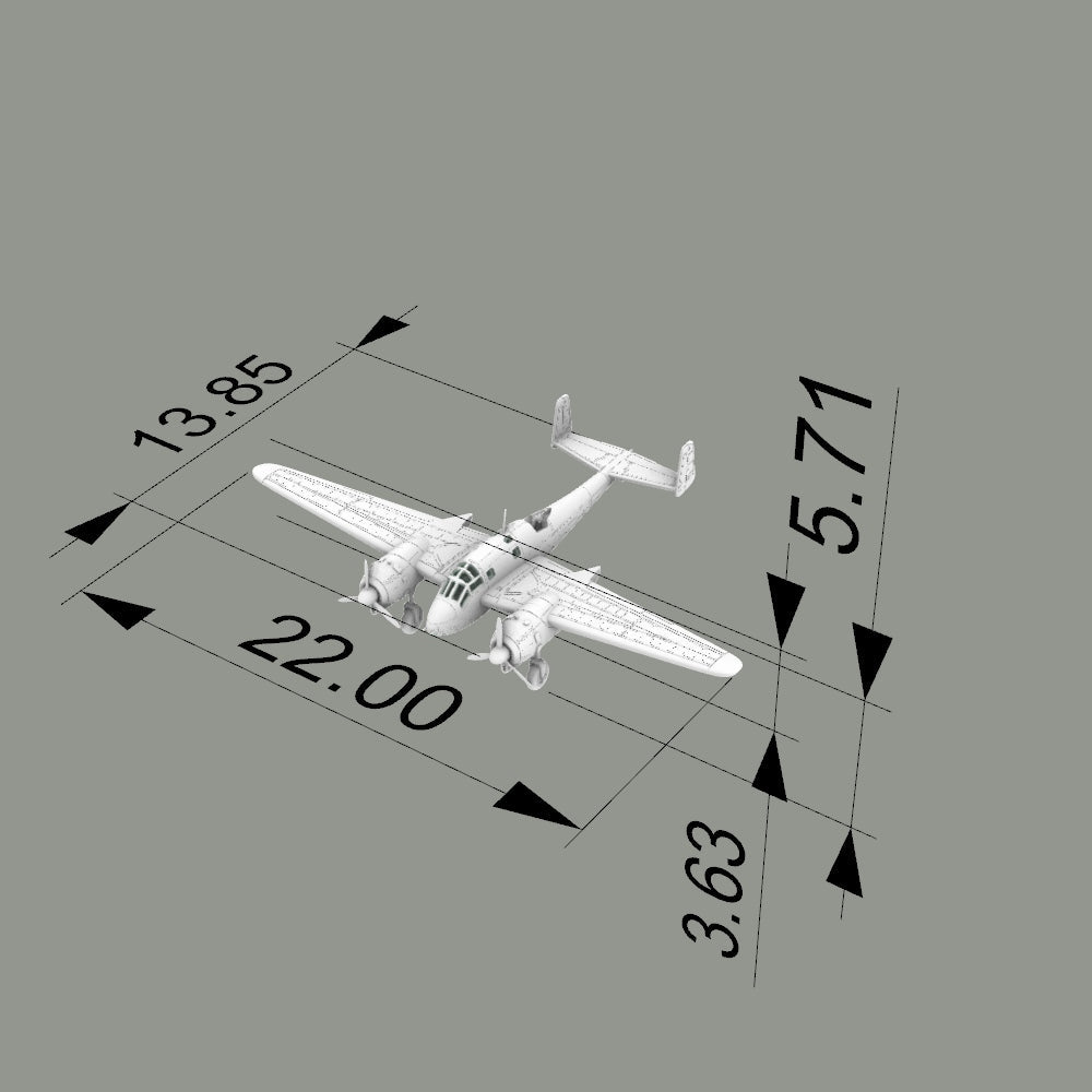 LYR263 Military Model France Br.693 AB2 Strike Aircraft