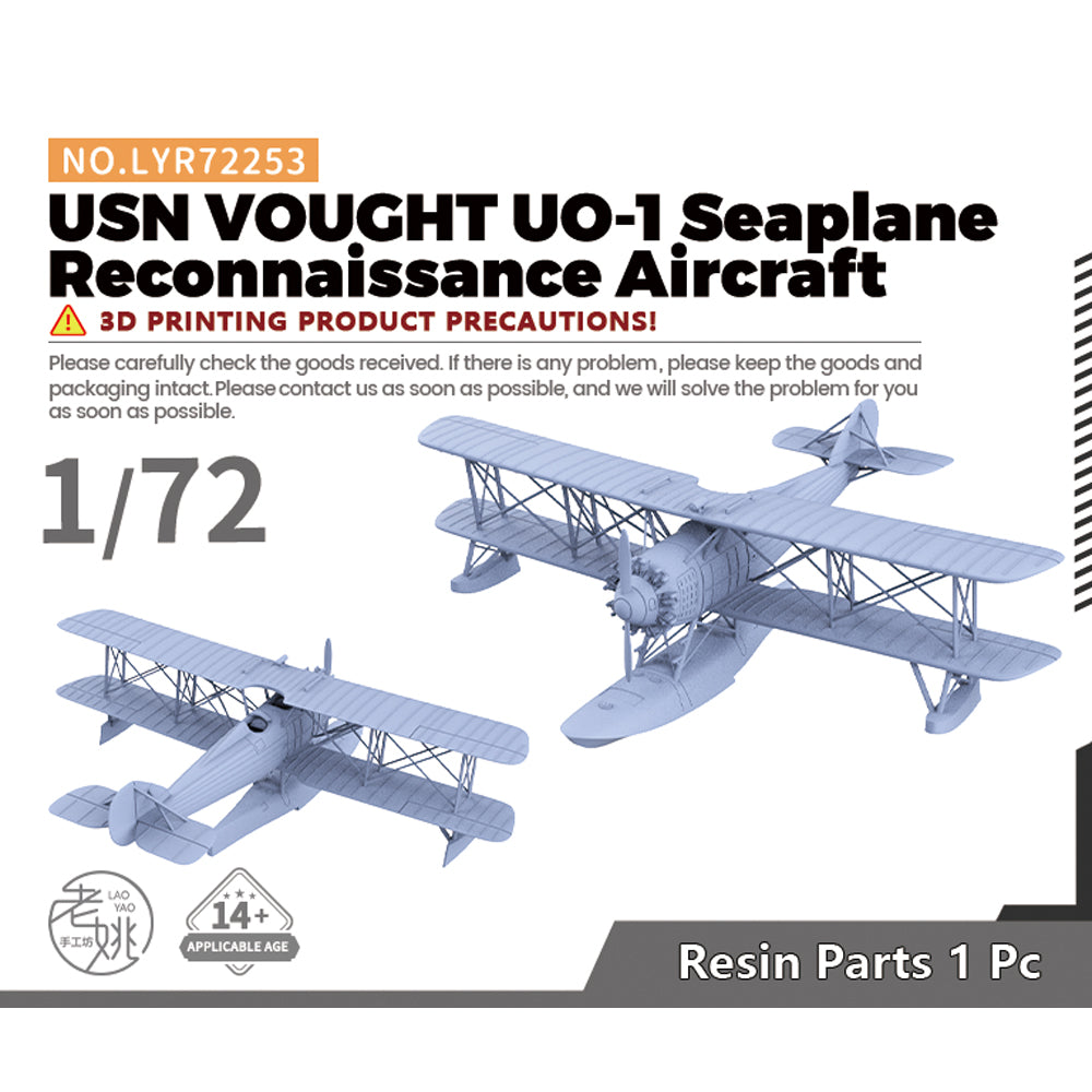 Yao's Studio LYR253 Military Model Kit USN VOUGHT UO-1 Seaplane Reconnaissance Aircraft Main image