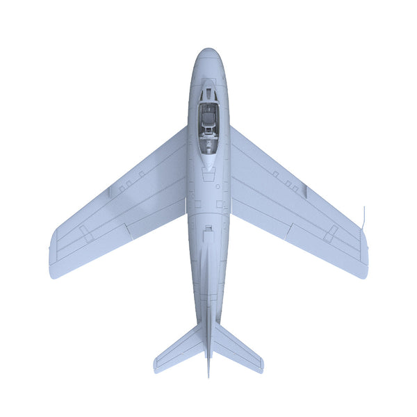 Yao's Studio LYR258B Military Model Kit USN F-86 Fighter Sabre Take Off