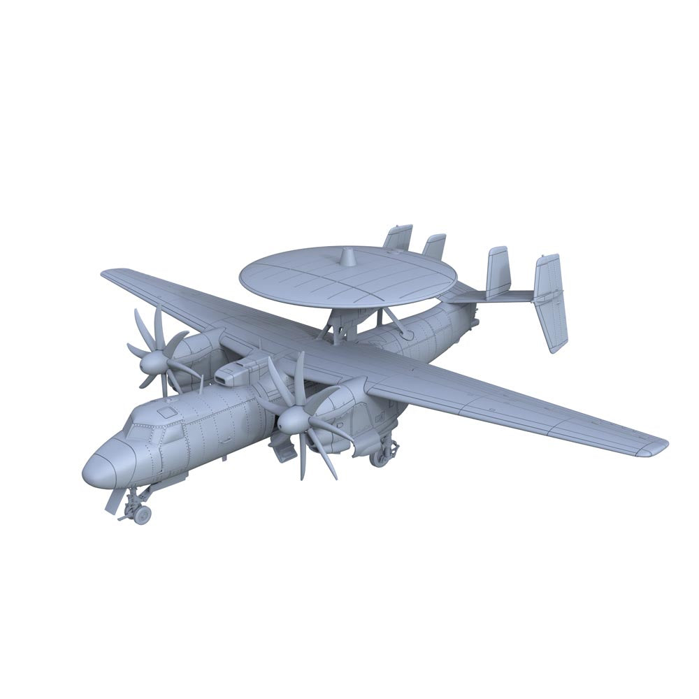 Yao's Studio LYR231 Fighter Aircraft Military Model Kit US Navy E-2C Hawkeye Advanced Hawkeye conducts — scale model kit