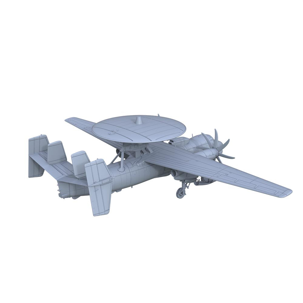 Yao's Studio LYR231 Fighter Aircraft Military Model Kit US Navy E-2C Hawkeye Advanced Hawkeye conducts Secondary image