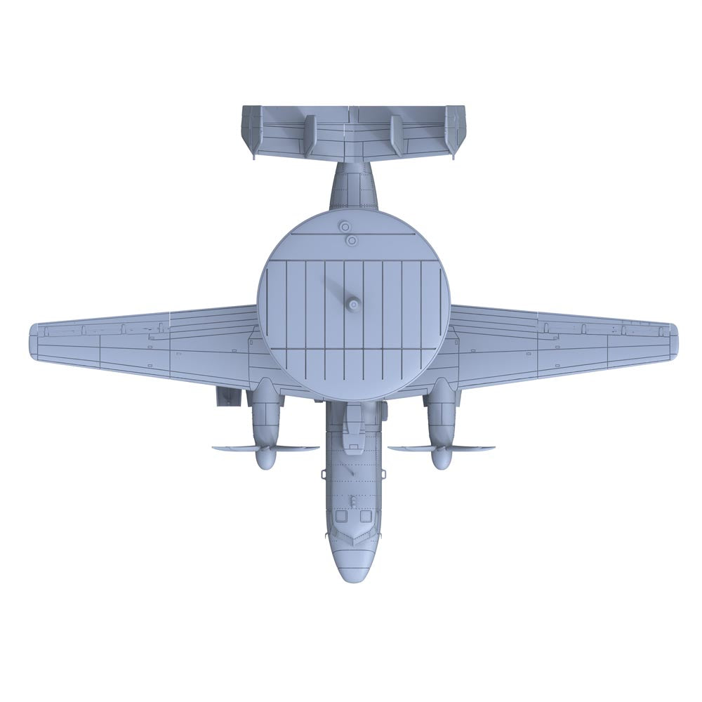 Yao's Studio LYR231 Fighter Aircraft Military Model Kit US Navy E-2C Hawkeye Advanced Hawkeye conducts