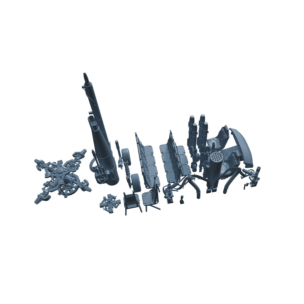 Yao's Studio LYRG903 Model Super Detail Up Set US MH-60K Black Hawk For Italeri 2666 — detail view 4