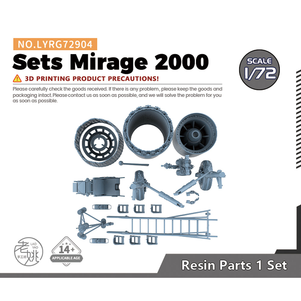 Yao's Studio LYRG904 Model Super Detail Up Set Mirage 2000 Main image