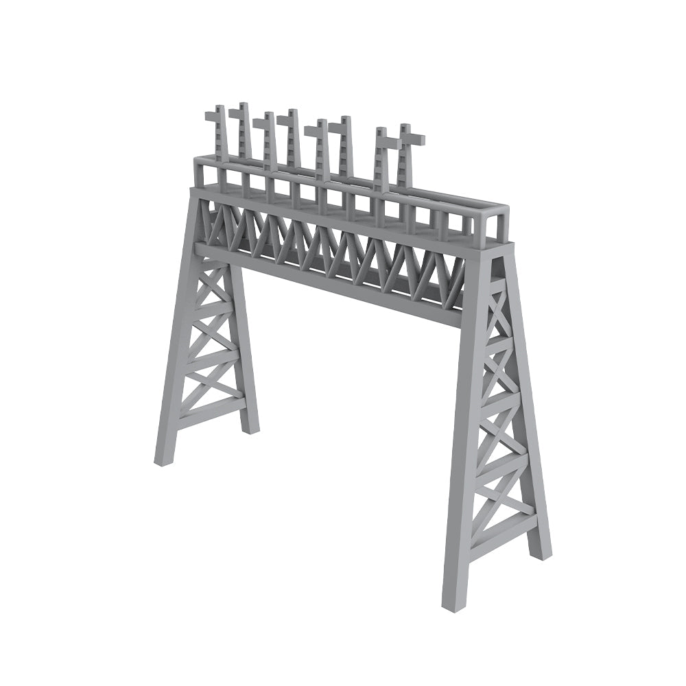 Yao's Studio LYT126  Miniature Dock factory building Shipyard Display Gantry  Dock Gantry Main image
