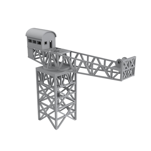 Yao's Studio LYT1000127 1/1000  Miniature Dock factory building Shipyard Display Tower Crane Dock Crane Arm Tower