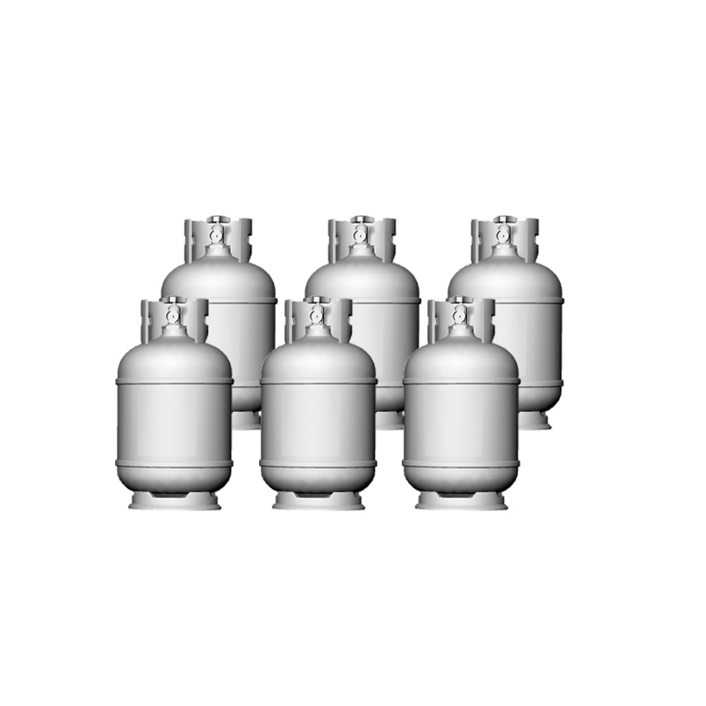 Yao's Studio LYT047  Miniature Factory Building Military Car Railroad Track Accessory Props Diorama Scenery Propane Gas Tank For Model Railroads Display Prop Secondary image