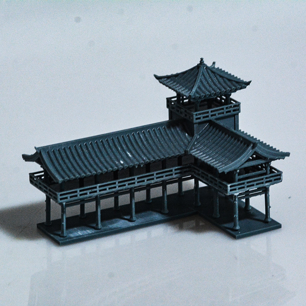 Yao's Studio LYT404 Farmers Market Vegetable Stall Fruit Stall Farm HO/OO/Z/N/TT Railroad Miniature Accessory Display Props — detail view 2