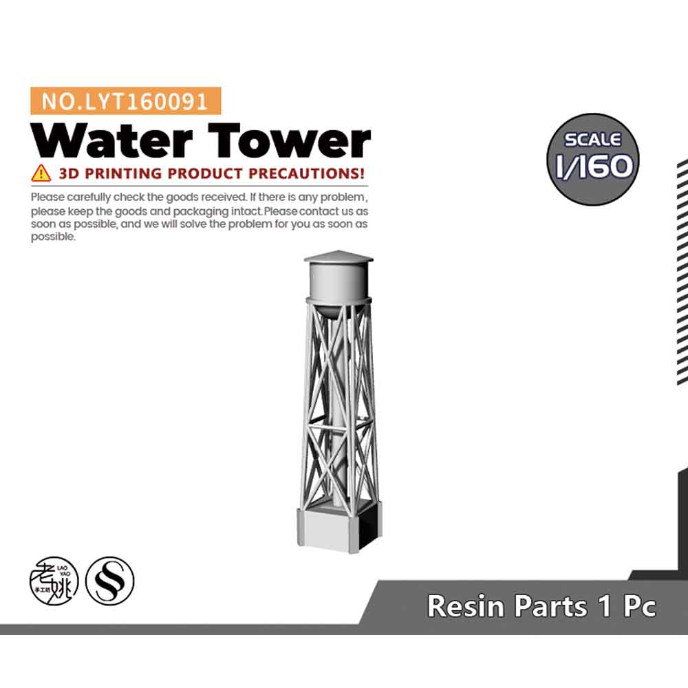 Yao's Studio LYT091 Water Tower Military Base Miniature Accessory Props — scale model kit