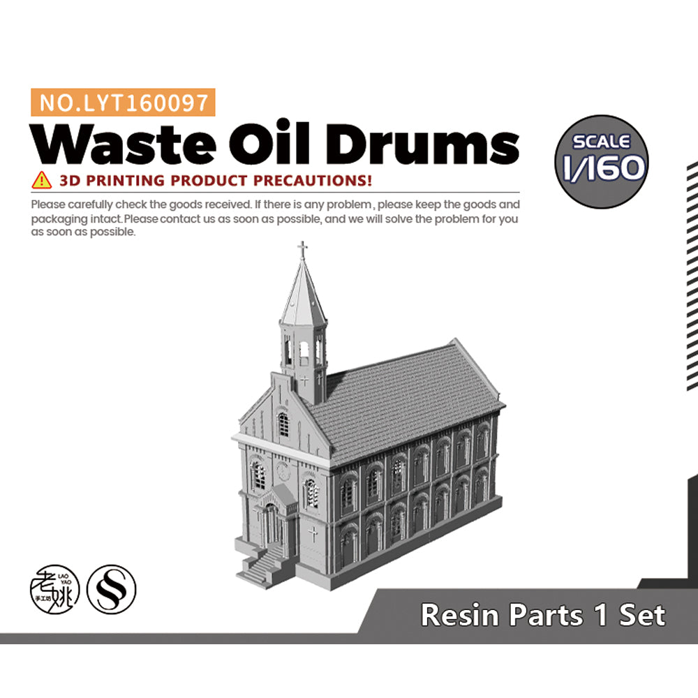 Yao's Studio LYT097 Waste Oil Drums Military Base Miniature Accessory Props Main image