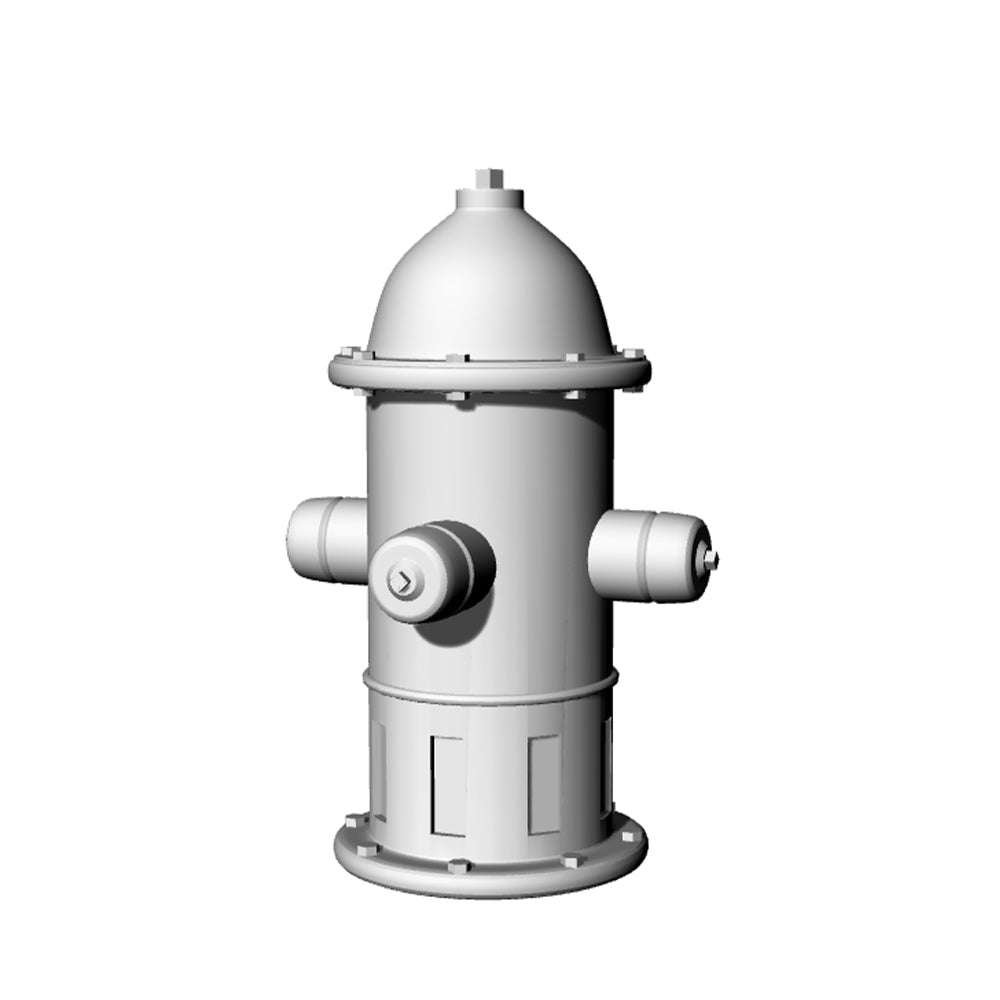 Yao's Studio LYT159 Fire Hydrant HO/OO/Z/N/TT Railroad Miniature Accessory Display Props — detail view 2