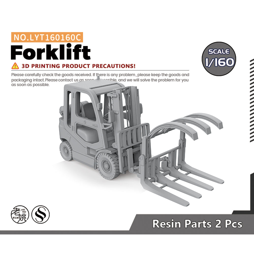 Yao's Studio LYT160C Scene Model Upgrade Parts Forklift — scale model kit