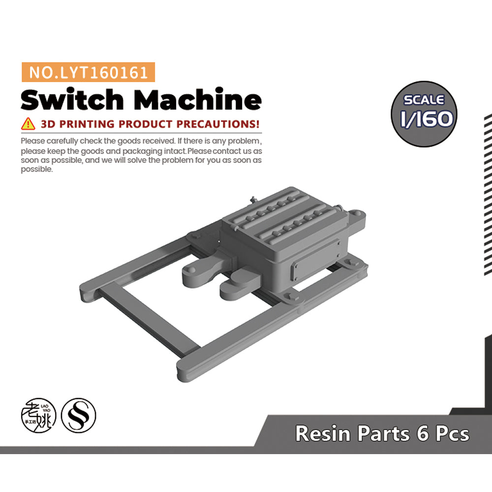 Yao's Studio LYT161 Scene Model Upgrade Parts Switch Machine Main image