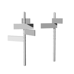 Yao's Studio LYT177 Road Guide Service Decor Sign HO/OO/Z/N/TT Railroad Miniature Accessory Display Props