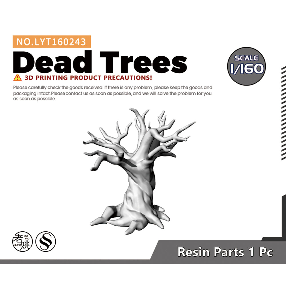 Yao's Studio LYT243 Dead Trees HO/OO/Z/N/TT Railroad Miniature Accessory Display Props Main image