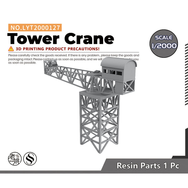 Yao's Studio LYT127  Tower Crane Military Base Miniature Accessory Props