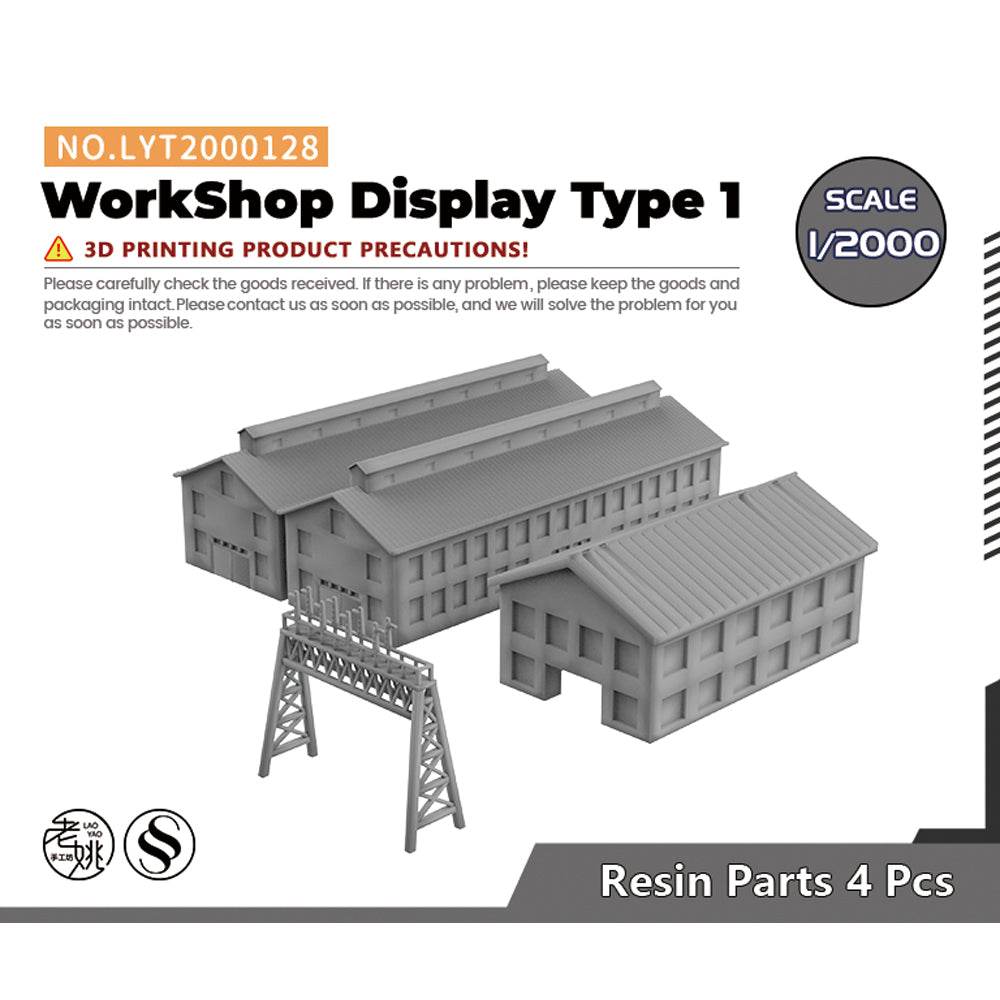 Yao's Studio LYT128 WorkShop Display Type-1 Military Base Miniature Accessory Props Main image