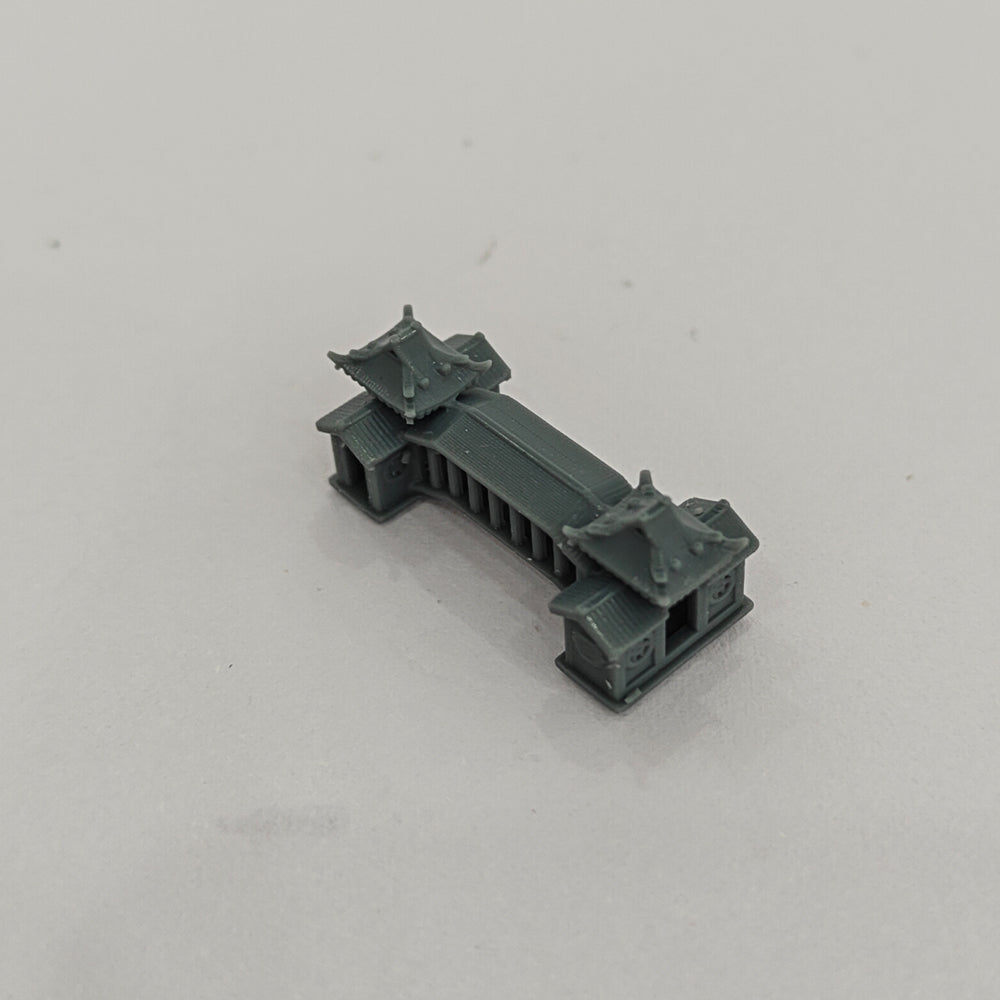 Yao's Studio LYT304 Chinese Style Ancient Covered Bridge — scale model kit