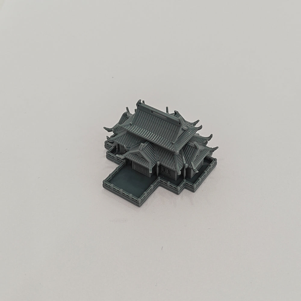 Yao's Studio LYT315 The Hall of Mahavira Building HO/OO/Z/N/TT Railroad Miniature Diorama House Building