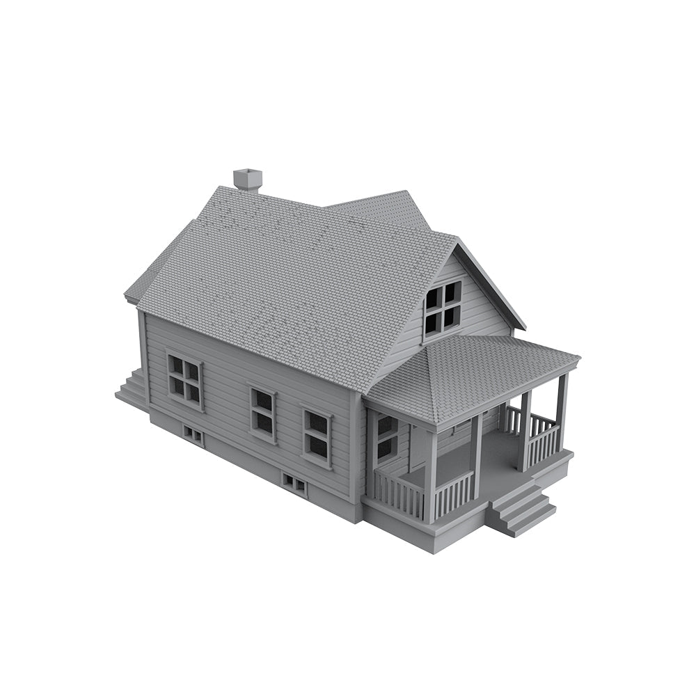 Yao's Studio LYT084 American Style Houses Diecast toys car diorams — detail view 2