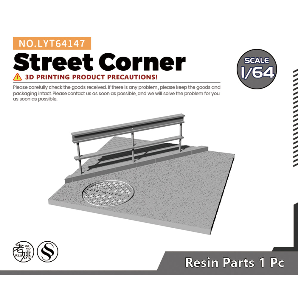 Yao's Studio LYT147 Street Corner Diecast toys car diorams Main image