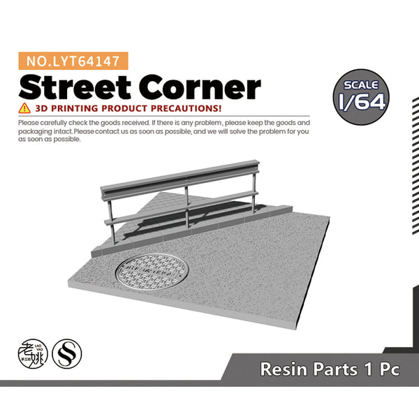 Yao's Studio LYT147 Street Corner Diecast toys car diorams