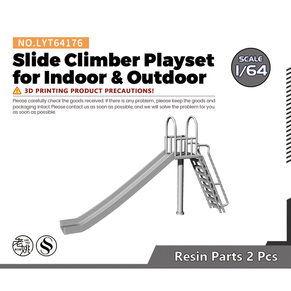 Yao's Studio LYT176 Slide Climber Playset  for Indoor & Outdoor Diecast toys car diorams Main image