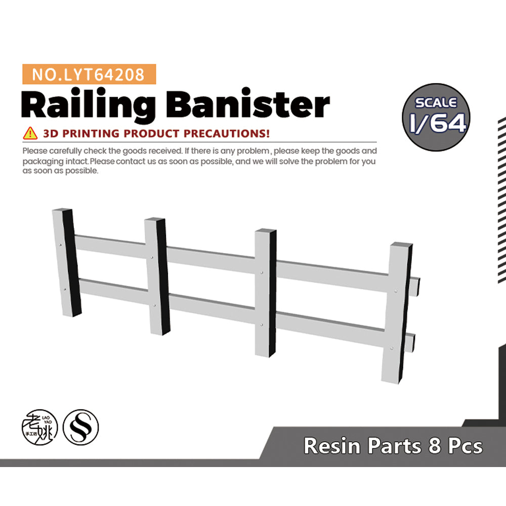 Yao's Studio LYT208 Scene Model Upgrade Parts Railing Banister Main image