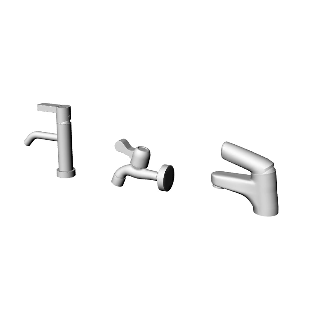 Yao's Studio LYT215 Faucet Water Tap For Bathroom Kitchen Diecast toys car diorams — detail view 2