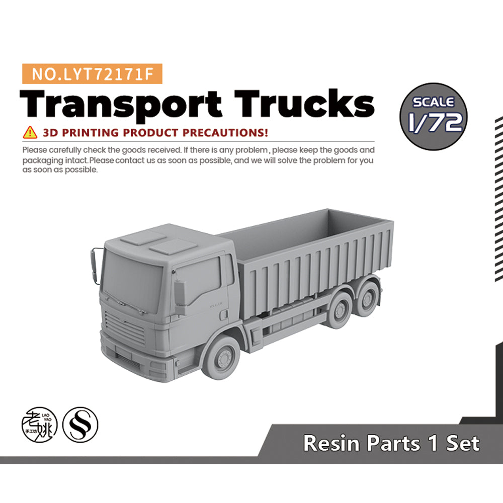 Yao's Studio LYT171F Scene Model Upgrade Parts Transport Trucks — scale model kit