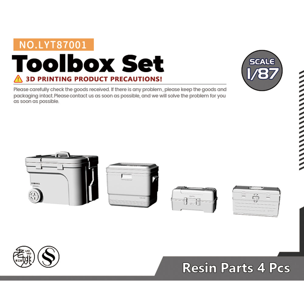 Yao's Studio LYT001 Toolbox Set Diecast toys car diorams Main image