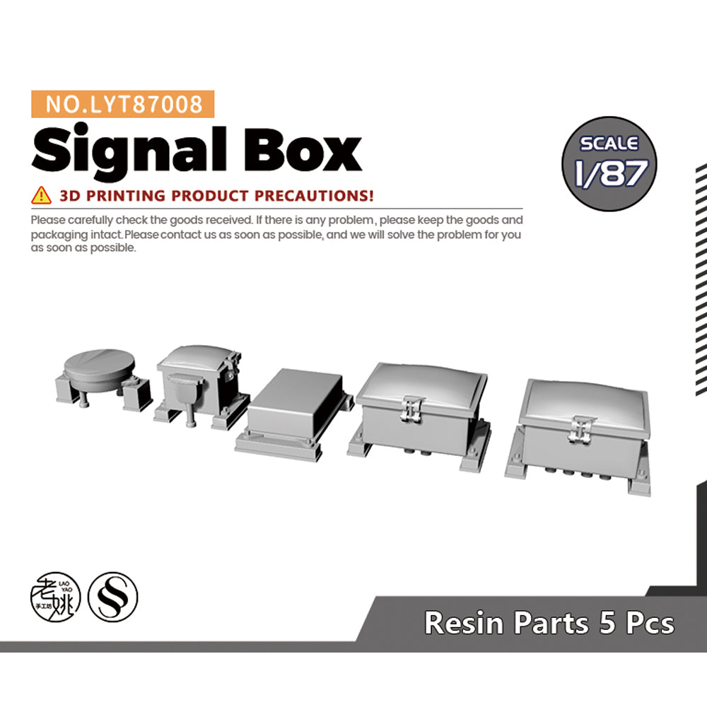 Yao's Studio LYT008 Signal Box Diecast toys car diorams Main image