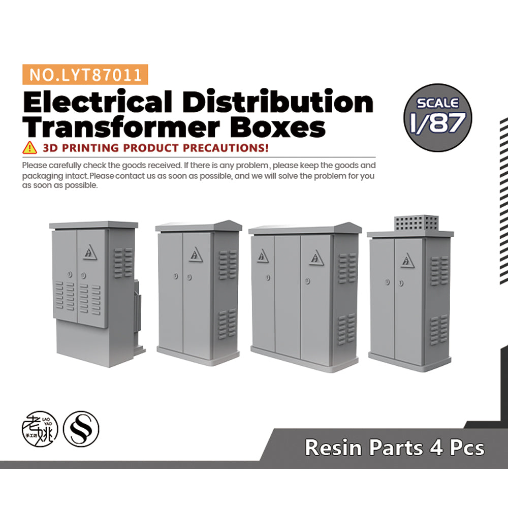 Yao's Studio LYT011 Electrical Distribution Transformer Boxes Diecast toys car diorams Main image