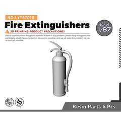 Yao's Studio LYT018 Fire Extinguishers Diecast toys car diorams