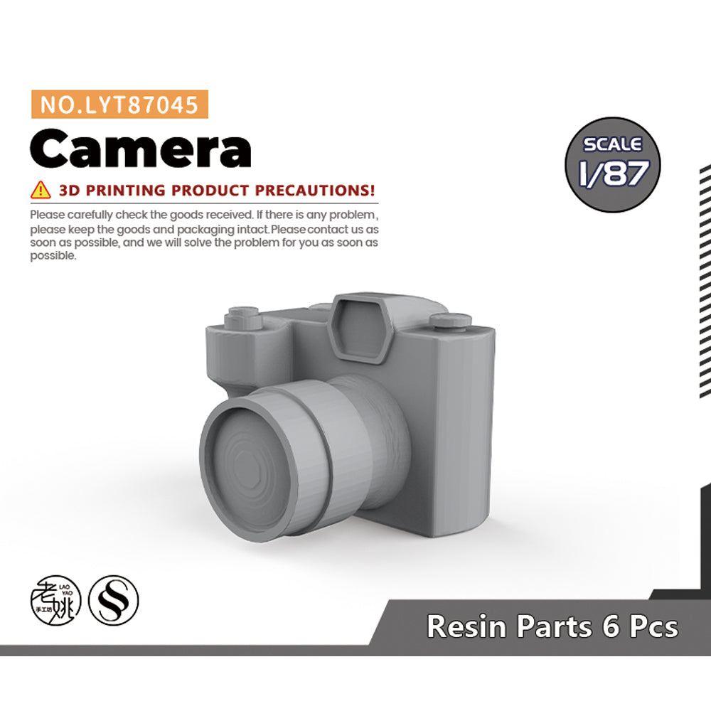 Yao's Studio LYT045 Camera HO/OO/Z/N/TT Railroad Miniature Accessory Display Props Main image