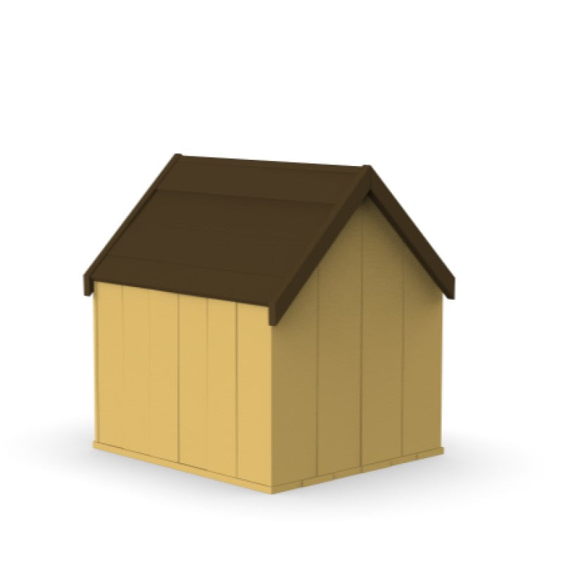 Yao's Studio LYT101 Kennel For Model HO/OO/Z/N/TT Railroad Miniature Accessory Display Props — detail view 2
