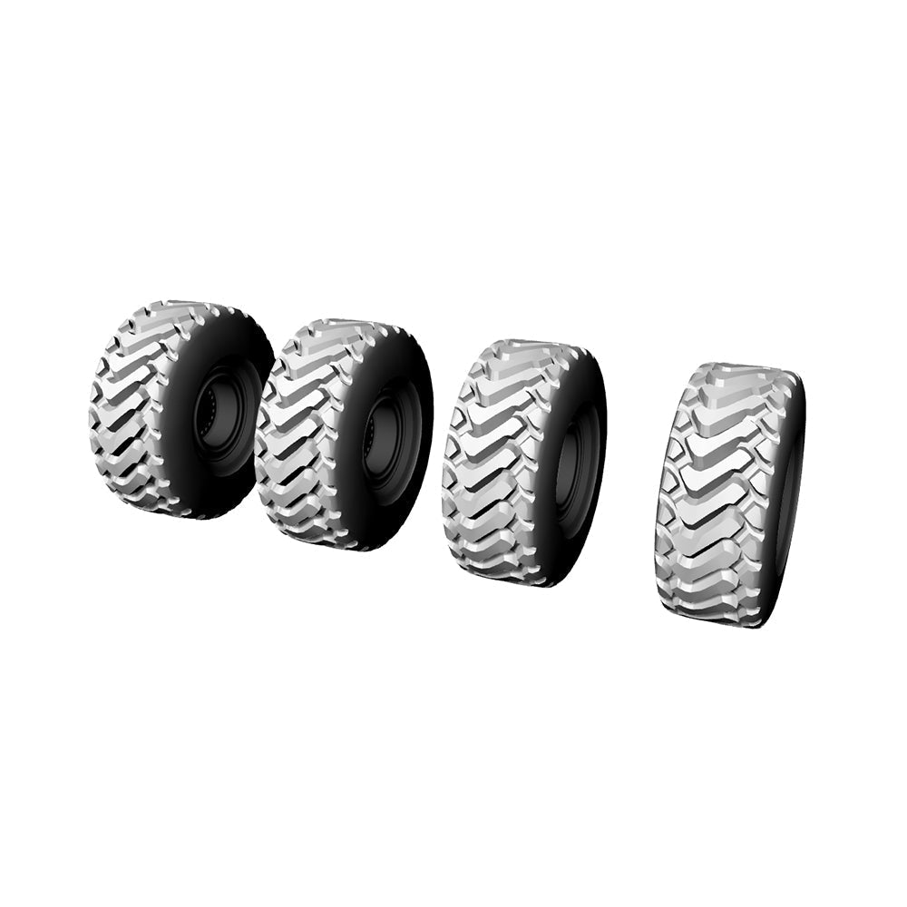 Yao's Studio LYT135 Engineering Vehicle Tires Military Base Miniature Accessory Props — detail view 2