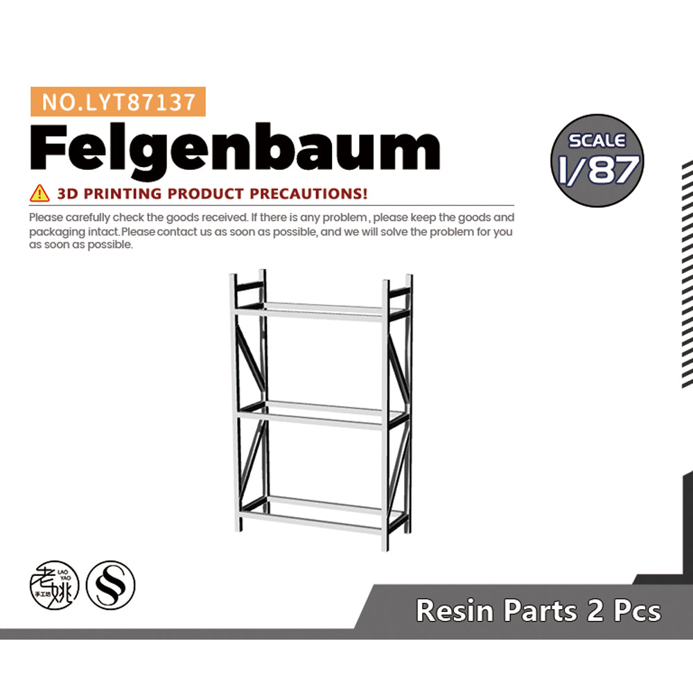 Yao's Studio LYT137 Felgenbaum HO/OO/Z/N/TT Railroad Miniature Accessory Display Props Main image