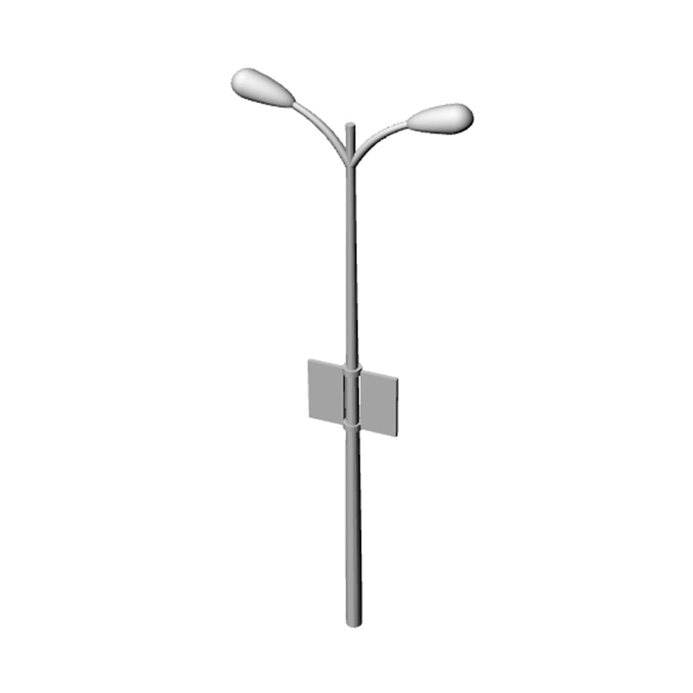 Yao's Studio LYT148 Street Lamp HO/OO/Z/N/TT Railroad Miniature Accessory Display Props — detail view 2