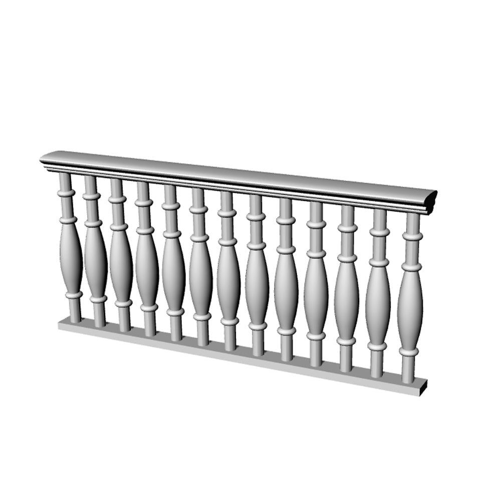 Yao's Studio LYT150 Roman Column Railing HO/OO/Z/N/TT Railroad Miniature Accessory Display Props — detail view 2