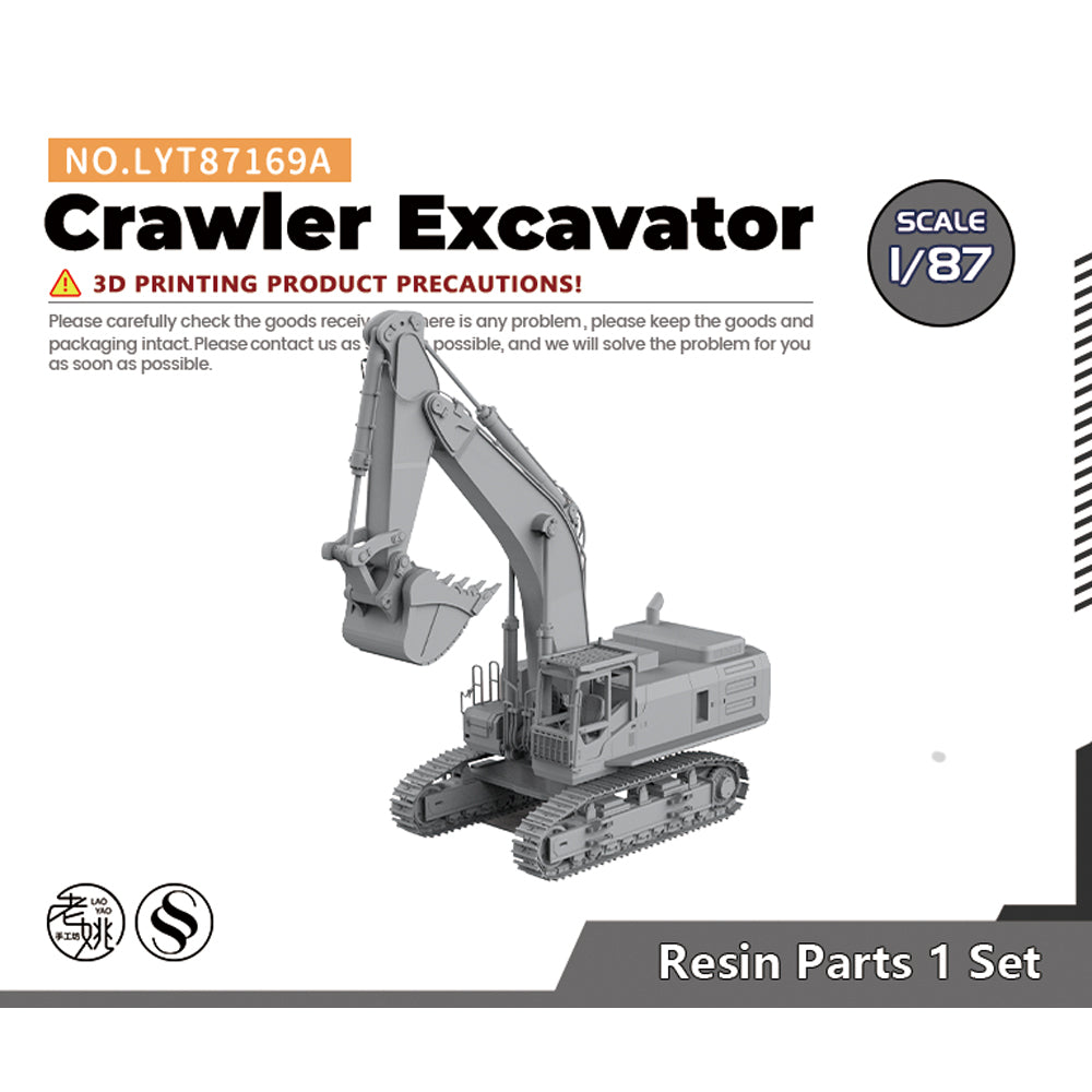 Yao's Studio LYT169A Scene Model Upgrade Crawler Excavator Main image