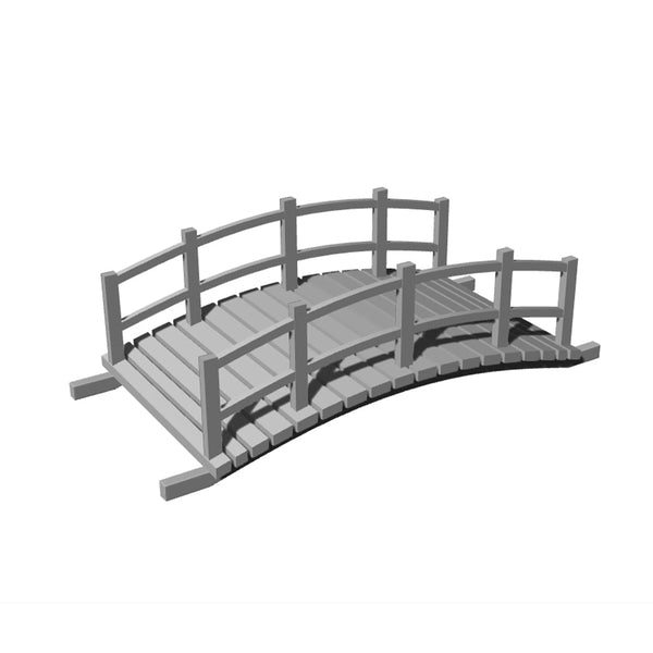Yao's Studio LYT175 Park Bridge HO/OO/Z/N/TT Railroad Miniature Accessory Display Props