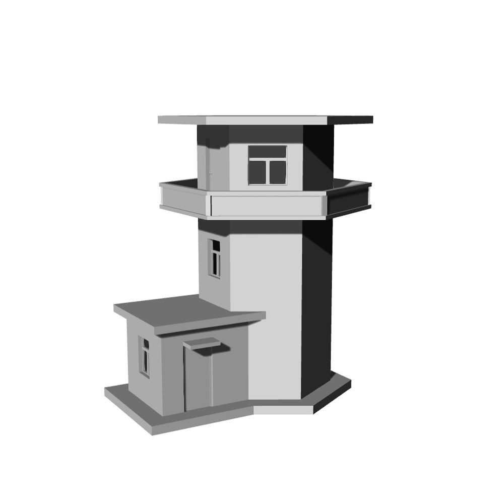 Yao's Studio LYT204 Scenery Building Lookout Tower HO/OO/Z/N/TT Railroad Miniature Diorama House Building
