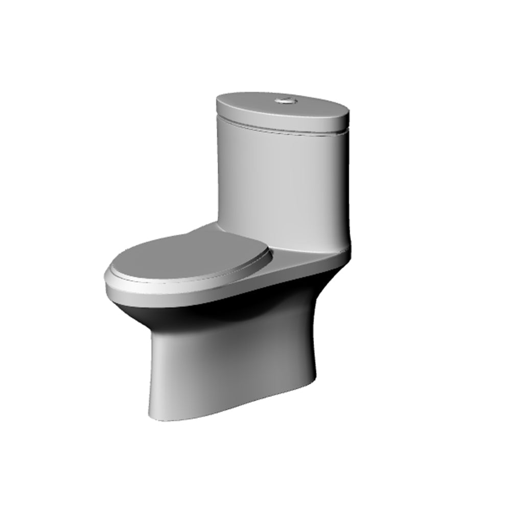 Yao's Studio LYT221 Closestool Flush Toilet HO/OO/Z/N/TT Railroad Miniature Accessory Display Props Secondary image