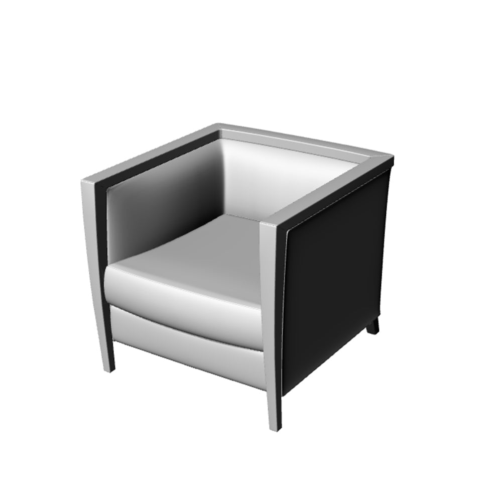 Yao's Studio LYT251 Single Sofa-2 HO/OO/Z/N/TT Railroad Miniature Accessory Display Props Secondary image