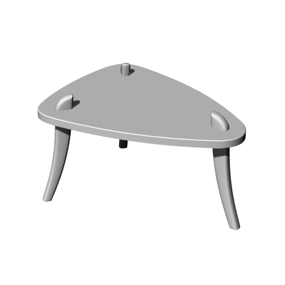 Yao's Studio LYT271 Teapoy HO/OO/Z/N/TT Railroad Miniature Accessory Display Props Secondary image